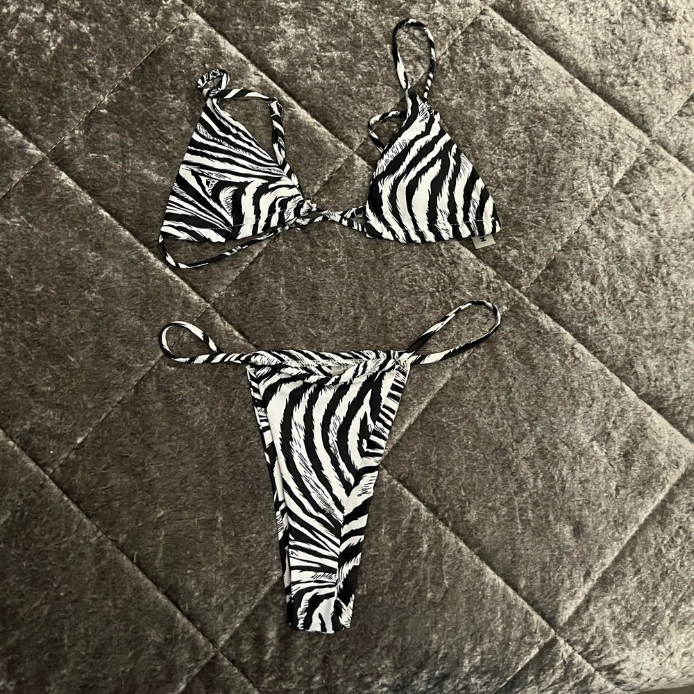 Zebra Shein bikini